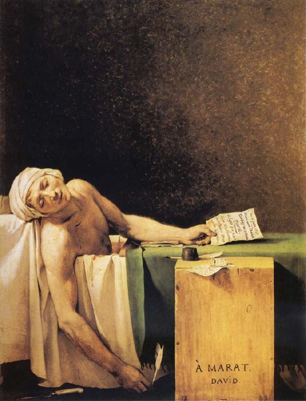 Jacques-Louis David The Death of Marat oil painting picture